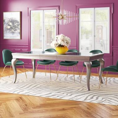 Bright pink best sale dining chairs